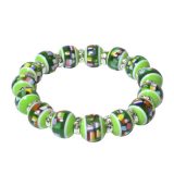 Mel’s Bracelet with Emerald Beads – Liver Cancer