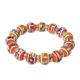 Mel’s Bracelet with Orange Beads – Leukemia and Kidney Cancer